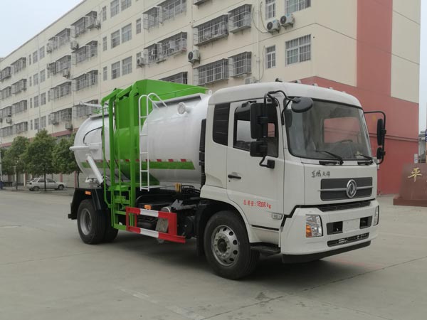國(guó)六東風(fēng)天錦14方餐廚垃圾車
